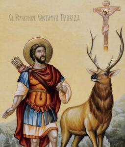 Saint Eustathios Russian Icon