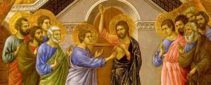 Thomas touches the Lord