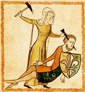 Jael sorts Sisera out